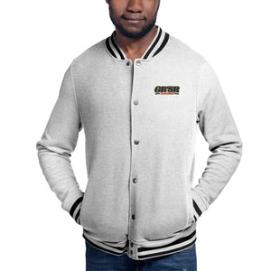 GRSR Racing Embroidered Bomber Jacket