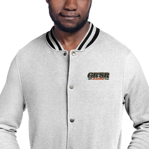 GRSR Racing Embroidered Bomber Jacket