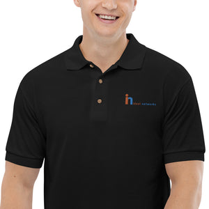 NEW! Ideal Networks Embroidered Polo Shirt