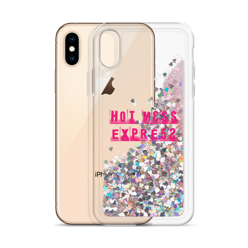 Hot Mess Express Liquid Glitter Phone Case
