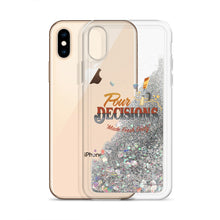 Load image into Gallery viewer, Pour Decisions Liquid Glitter Phone Case