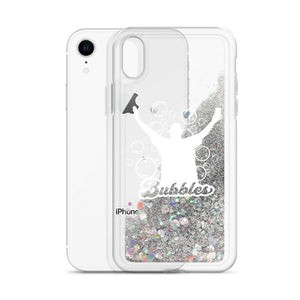 Bubbles Liquid Glitter Phone Case