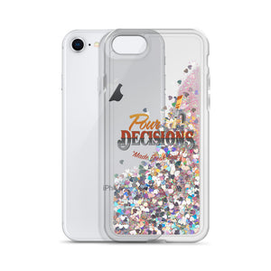 Pour Decisions Liquid Glitter Phone Case