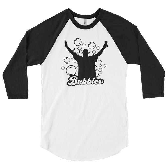 Bubbles 3/4 sleeve Baseball Shirt